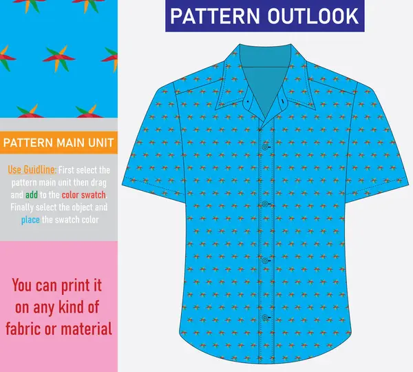 Renksiz tekstil kumaş desen koleksiyon vektör çizimi