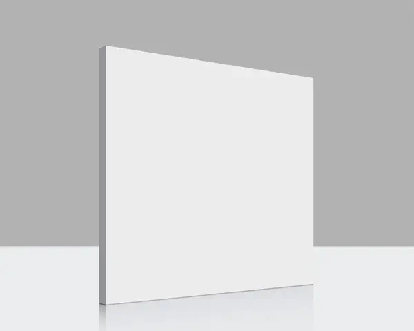 Boş beyaz ofis görüntüleme tahtası model vektör sanatı