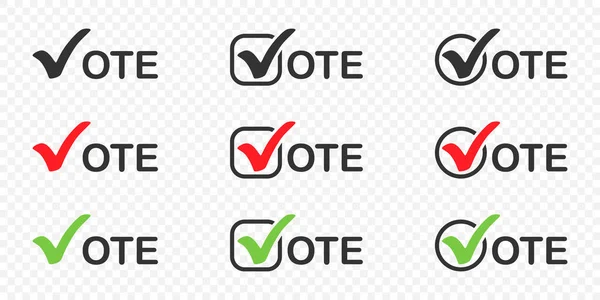 Ψηφοφορία Διανυσματικό Εικονίδιο Ψηφίστε Εκλογικό Σημάδι Ψηφίστε Λογότυπο Σύμβολα Εκστρατείας — Διανυσματικό Αρχείο