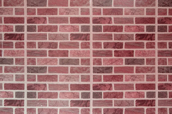 Red Square brick block wall or floor background and texture