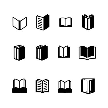 Bu koleksiyon, vektör formatında güzelce tasarlanmış çeşitli kitap simgelerini içerir. Eğitim siteleri, uygulamalar ve tanıtım materyalleri için ideal