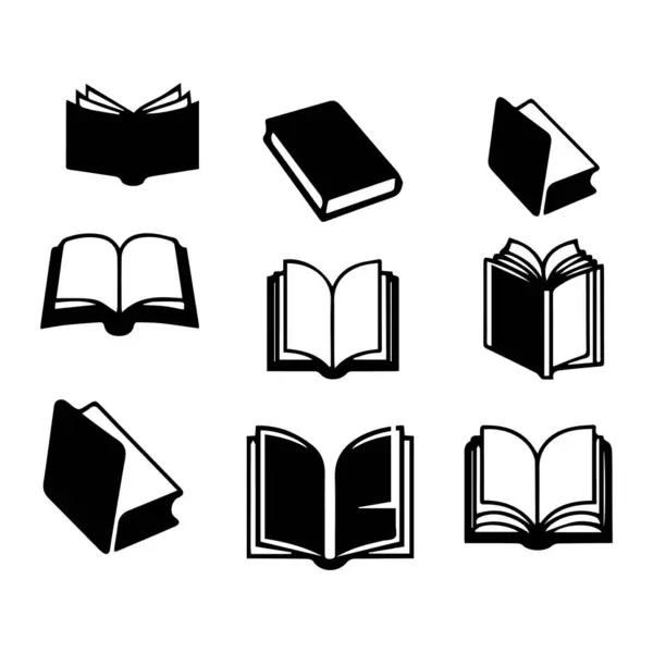 Çeşitli eğitici ve yaratıcı projeler için tasarlanmış çok yönlü bir kitap ikonu koleksiyonunu keşfedin. Bu vektör illüstrasyonları web sitelerini, sunumları veya tanıtım materyallerini geliştirmek için mükemmeldir.