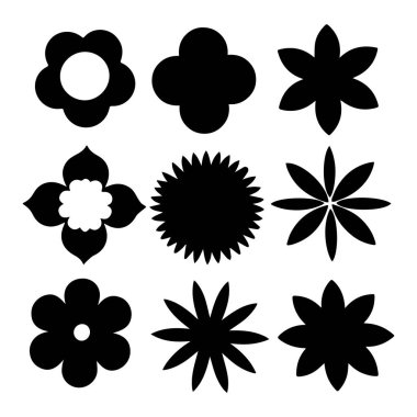 Büyüleyici yuvarlak çiçek ikonları, çeşitli dekoratif açan çiçekler ve karmaşık taç yaprak desenleri sergiliyor, doğadan esinlenilmiş güzellikle tasarımları geliştirmek için mükemmel. Bu yüksek kaliteli simgeler biçimlendirilmiş botanik ayrıntıları içerir