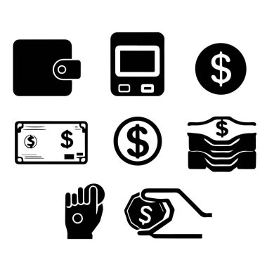 Mali simgeler silueti ayarladı