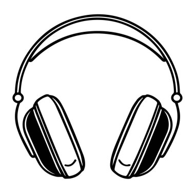 Modern Tasarım ile şık kulaklıklar Müzik severler için mükemmel siluet basit kulaklık tarzı