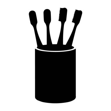 Diş fırçaları seti, diş hijyeni ve ağız bakımını temsil ediyor, beyaz arka planda izole edilmiş.