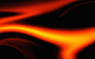 Dijital duvar kağıdı veya arkaplan için koyu arkaplan üzerinde yumuşak turuncu ışık dokusu