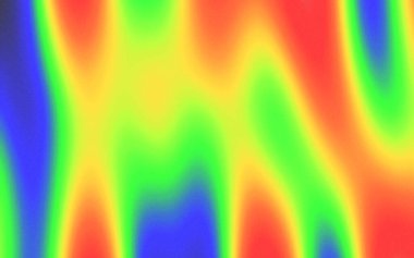 Retro style psychedelic gradient texture in vibrant colors