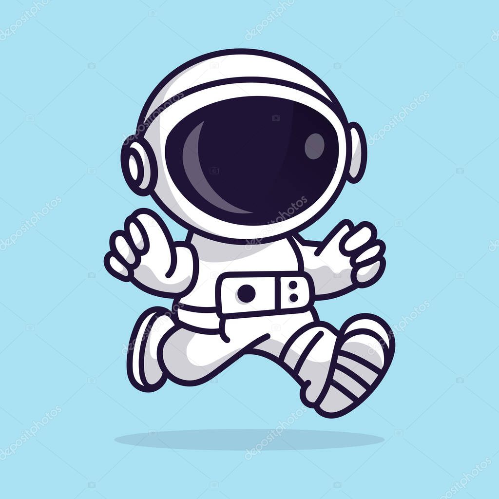 Astronaut Premium Vector  Mascot Design