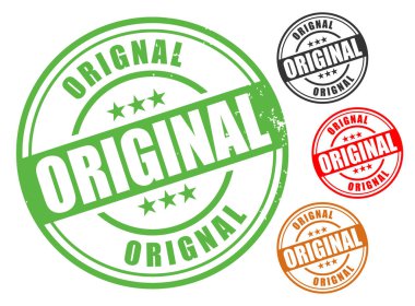 Orijinal Ürün Damgası Otantik Kalite Mühürleri Ayarladı