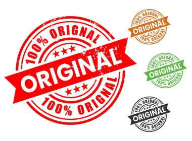 % 100 Orijinal Grunge Mühür Mührü Koleksiyonu