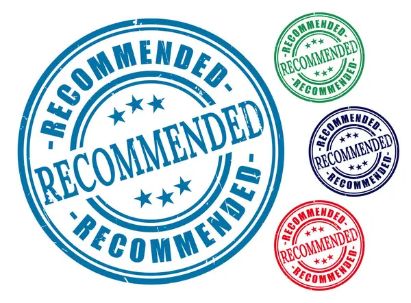 Ticari pazarlama ve tanıtım tasarımı için önerilen mühür vektör grafik unsuru