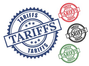 Uluslararası Ticari Vergi Damgaları, Grunge Rubber Görev Mührü  