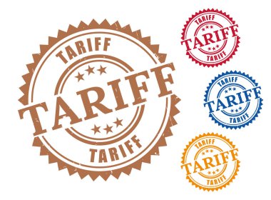 Uluslararası Ticari Vergi Mühürleme Paketi, Grunge Gümrük Görev Vektörü Ayarları  