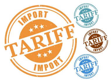 İçeriye Aktarma Tarifi Vector Seti, Grunge Biçim Gümrük Gümrük Paketi  