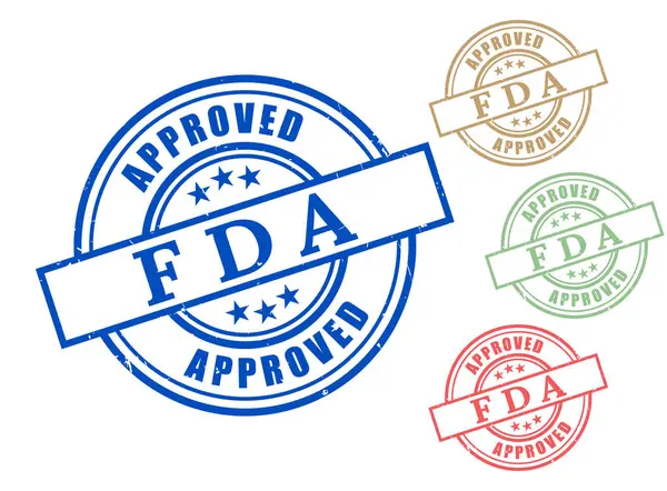 Bir FDA Çoklu Renkler Altında Grunge ve Outline Lastik Taşıyıcı Vektörünü Onayladı  