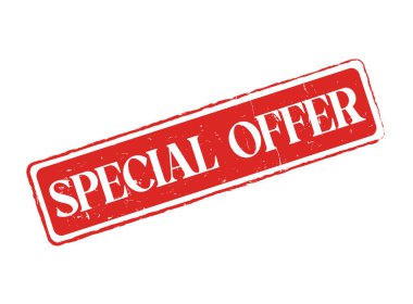 Pazarlama ve Satış için özel bir Kırmızı Kauçuk Mührü