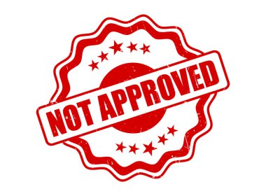 Dekoratif Kenarlıklı Onaylanmamış Kauçuk Mühür