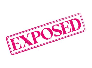 Açık Kauçuk Mühür Bir Taslak ve Metin