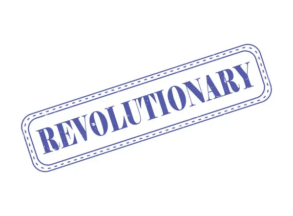 Bir Devrimci Lastik Mühür mührü