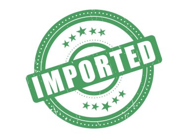 Noktalı Çemberli İthal Kauçuk Mühür