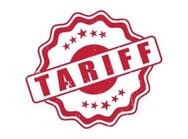 Dekoratif Sınır Mühürlü Gümrük Mührü