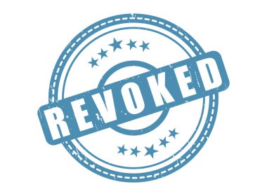 Yıldız Sınırı ile İptal Edilen Kauçuk Mühür