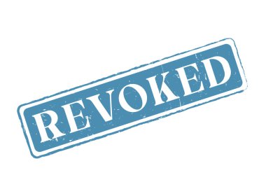 Yasal ve İdari Belgeler İçin İptal Edilen Kauçuk Mührü