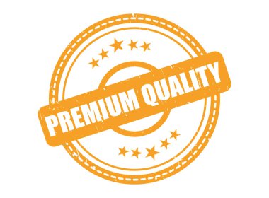 Bir Premium nitelik Kauçuk Mühür Yıldız Sınırı
