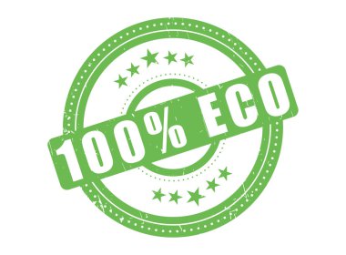 % 100 ECO Lastik Mühür Mührü Noktalı Çember