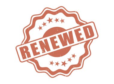 Dekoratif Sınır Mühürlü Yenilenmiş Lastik Mühür