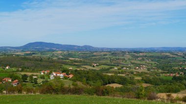 Kırsal manzara görünümü