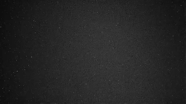 stock image Textured black noise background with tiny white particles dispersed unevenly, mimicking a grainy photograph. Made with generative AI technology