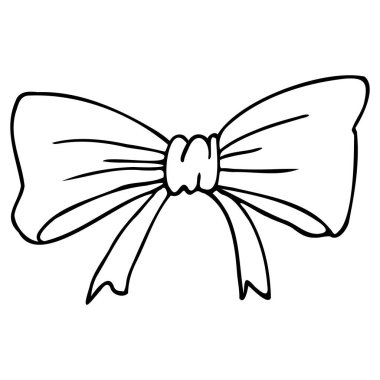 Siyah ve Beyaz Fiyonk Kravat Yarışması, Basit Çizim Biçimi