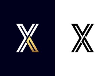 YK Soyut ilk monogram harf logosu tasarımı. Bu logo simgesi yaratıcı bir şekilde soyut şekilli anonim şirket