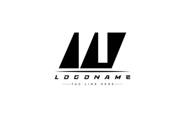 IU yarış logosu. Yarış, araba ve motor sporları için yarış logosu tasarımı.