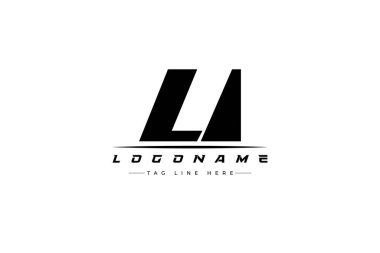 Yarışçı logosu. Yarış, araba ve motor sporları için yarış logosu tasarımı.