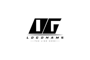 Eski yarışçı logosu. Yarış, araba ve motor sporları için yarış logosu tasarımı.