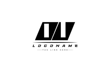 Yarışçı logosu. Yarış, araba ve motor sporları için yarış logosu tasarımı.