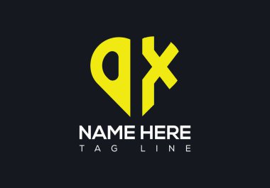 Aşk şekli tasarım şablonlu OX logosu. Bu logo bir şirket veya kuruluşu tanımlayan görsel bir sembol veya işarettir ve aynı zamanda ürünlerini, hizmetlerini ve çalışanlarını da temsil edebilir..