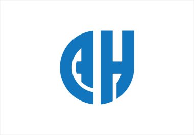 İlk harfler AH monogram logosu su damlası şekline benziyor. Bu logo bir şirketi ya da markayı temsil eden görsel bir sembol ya da tasarımdır..