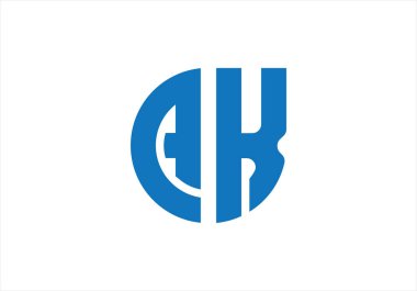 İlk harfler AK monogram logosu su damlası şekline benziyor. Bu logo bir şirketi ya da markayı temsil eden görsel bir sembol ya da tasarımdır..