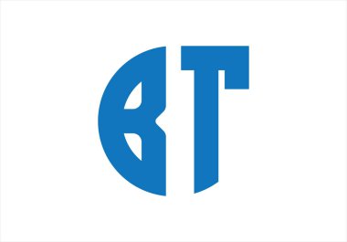 İlk harfler BT monogram logosu su damlası şekline benziyor. Bu logo bir şirketi ya da markayı temsil eden görsel bir sembol ya da tasarımdır..