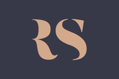 SC soyut Harfler Logosu Monogramı. Bu logo tasarımı bir markayı, şirketi veya bireyi temsil eden görsel bir sembol oluşturma sürecidir..
