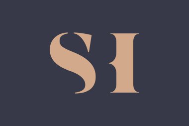 SH soyut Harfler Logosu Monogramı. Bu logo tasarımı bir markayı, şirketi veya bireyi temsil eden görsel bir sembol oluşturma sürecidir..