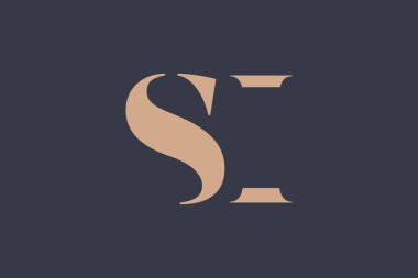 SI soyut Harfler Logosu Monogramı. Bu logo tasarımı bir markayı, şirketi veya bireyi temsil eden görsel bir sembol oluşturma sürecidir..