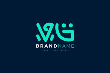 V and G logo design.  VG abstract Letters Logo Monogram. This logo design is the process of creating a visual symbol that represents a brand, company, or individual. clipart