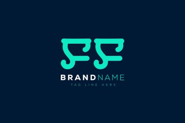 F ve F logo tasarımı. FF soyut Harfler Logosu Monogramı. Bu logo tasarımı bir markayı, şirketi veya bireyi temsil eden görsel bir sembol oluşturma sürecidir..