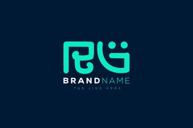 R ve G logo tasarımı. RG soyut Harfler Logosu Monogramı. Bu logo tasarımı bir markayı, şirketi veya bireyi temsil eden görsel bir sembol oluşturma sürecidir..
