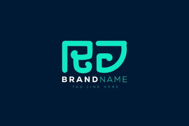 R ve J logo tasarımı. RJ soyut Harfler Logosu Monogramı. Bu logo tasarımı bir markayı, şirketi veya bireyi temsil eden görsel bir sembol oluşturma sürecidir..